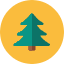 Pine Tree Icon from Kameleon Colors Set
