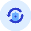 Recharge Battery Icon from Kameleon Duo Set