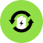 Recharge Battery Icon from Kameleon Pop Set