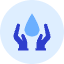 Water Hand Icon from Kameleon Duo Set