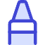 Crayon Tip Vertical Icon from Core Duo Set