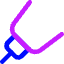 Drawing Pen Tip Diagonal Icon from Core Neon Set