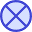 Elipse Frame Icon from Core Duo Set