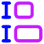 Equal Height Icon from Core Neon Set
