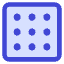 Grid Dots Icon from Core Duo Set
