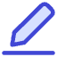 Pencil Line Icon from Core Duo Set