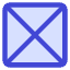 Rectangle Frame Icon from Core Duo Set