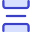 Spacing Vertical Icon from Core Duo Set