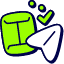 Mail Sent Icon from Stickies Duo Set