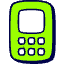 Mobile Phone Icon from Stickies Duo - Free Set