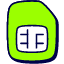 Mobile Sim Icon from Stickies Duo Set