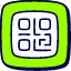 Qr Code Icon from Stickies Duo Set