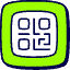 Qr Code Icon from Stickies Duo - Free Set