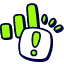Signal Notification Icon from Stickies Duo Set