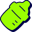 Baby Bottle Icon from Stickies Duo Set