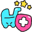 Baby Cart Quality Icon from Stickies Colors - Free Set