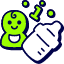 Baby Nutritrion Info Icon from Stickies Duo Set