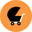 Baby Cart Icon from Kameleon Pop - Free Set