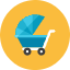 Baby Cart Icon from Kameleon Colors - Free Set