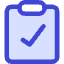 Clipboard Check Icon from Core Duo Set