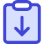 Clipboard Task Returned Icon from Core Duo Set
