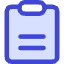 Clipboard Text Icon from Core Duo Set