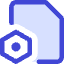 Document Setting Bolt Nut Icon from Core Duo Set