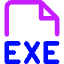 File Exe Icon from Core Neon Set