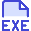 File Exe Icon from Core Duo Set