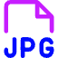 File Jpg Icon from Core Neon Set