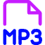File Mp3 Icon from Core Neon Set