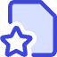 File Star Favorite Icon from Core Duo Set
