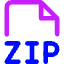 File Zip Icon from Core Neon Set