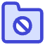 Folder Block Icon from Core Duo Set