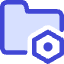 Folder Document Settings Nut Icon from Core Duo Set