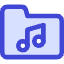 Music Folder Song Icon from Core Duo Set