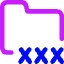 Porn Folder Icon from Core Neon Set