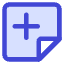 Sticky Note Add Icon from Core Duo Set