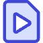 Video File Play Icon from Core Duo Set