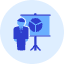 Businessman Chart Icon from Kameleon Duo Set