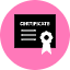 Certificate 2 Icon from Kameleon Pop Set