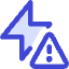Flash Warning Icon from Core Duo Set