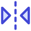 Flip Horizontal Arrow 1 Icon from Core Duo Set