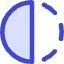 Flip Horizontal Circle 1 Icon from Core Duo Set