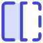 Flip Horizontal Square 2 Icon from Core Duo Set