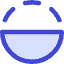 Flip Vertical Circle 1 Icon from Core Duo Set