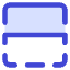 Flip Vertical Square 1 Icon from Core Duo Set