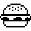 Food Drink Hamburger Icon from Pixel - Free Set
