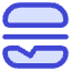 Burger Icon from Core Duo Set