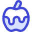 Caramel Apple Icon from Core Duo Set